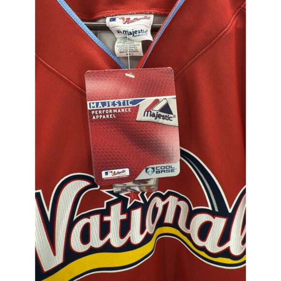 2009 Majestic MLB All Star Game National League Mens Jersey Size Large New - Picture 10 of 11